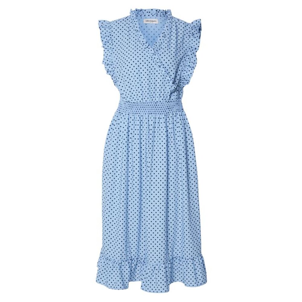 Lollys Laundry Womens/Ladies Polka Dot Midi Dress / Blue